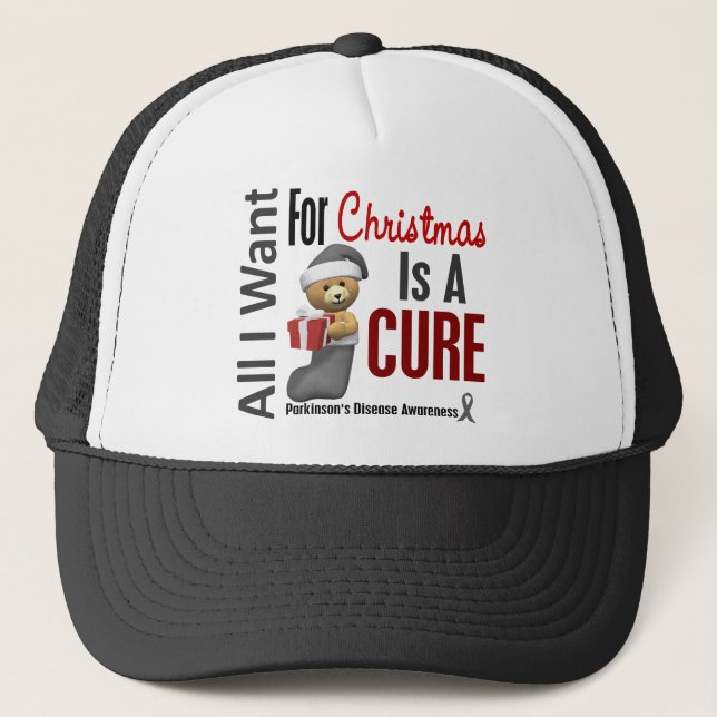 Casquette Tous que je veux pour le :maladie de Parkinson de (Devant)
