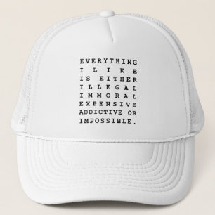 Casquette Tout ce que j'aime