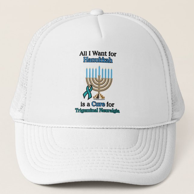 Casquette Tout ce que je veux pour Hanukkah...TN (Devant)