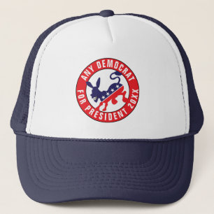 Casquette TOUT DÉMOCRATE POUR PRÉSIDENT Drôle de politique p