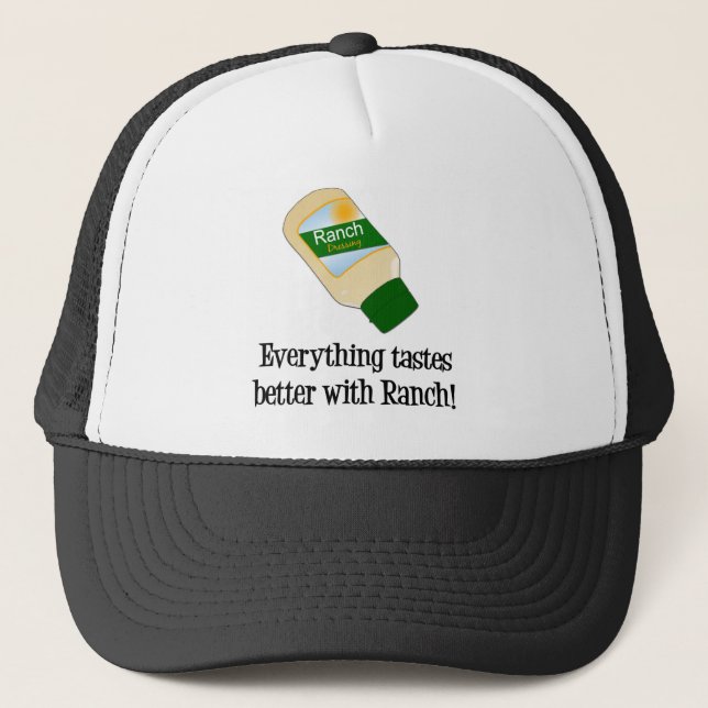 Casquette Tout goûte meilleur avec le ranch (Devant)