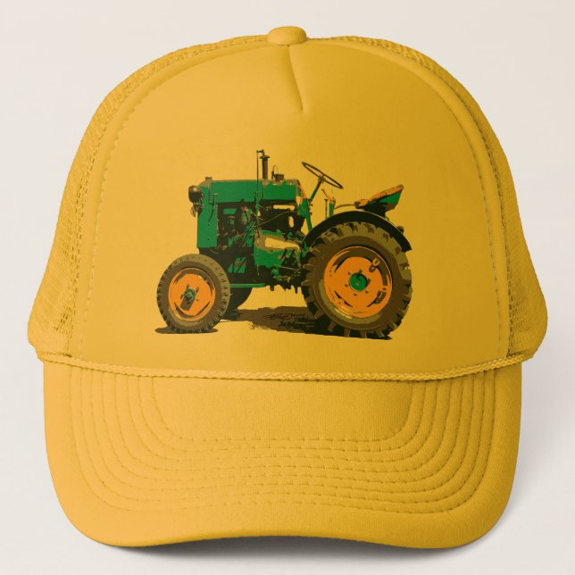 Casquette Tout le monde aime un grand vieux tracteur ! (Devant)