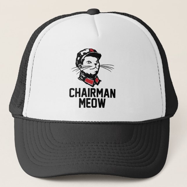 Casquette Tout le président Meow (Devant)