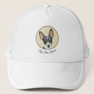 Casquette Toy Fox Terrier Peinture - Cute Original Chien Art
