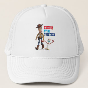 Casquette Toy Story 4   Woody & Forky Walking Together