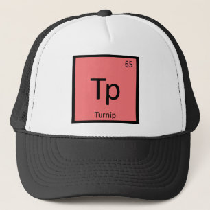 Casquette Tp - Chimie végétale du navet Tableau périodiqu