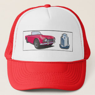 Casquette TR4 rouge