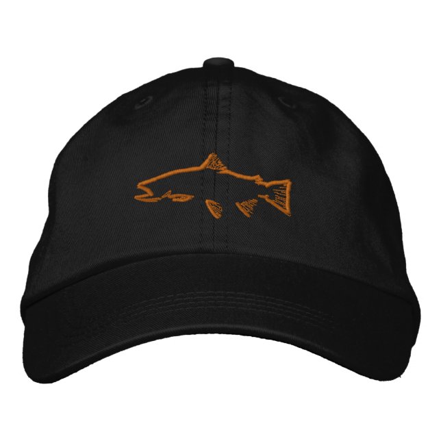 Casquette Tracker Trout - Noir (Devant)