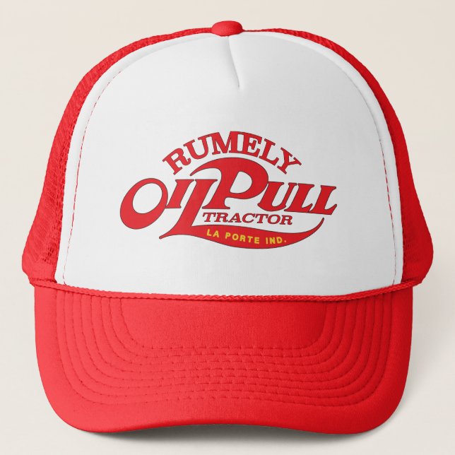 Casquette Tracteur d'antiquité de moteur de kérosène de (Devant)