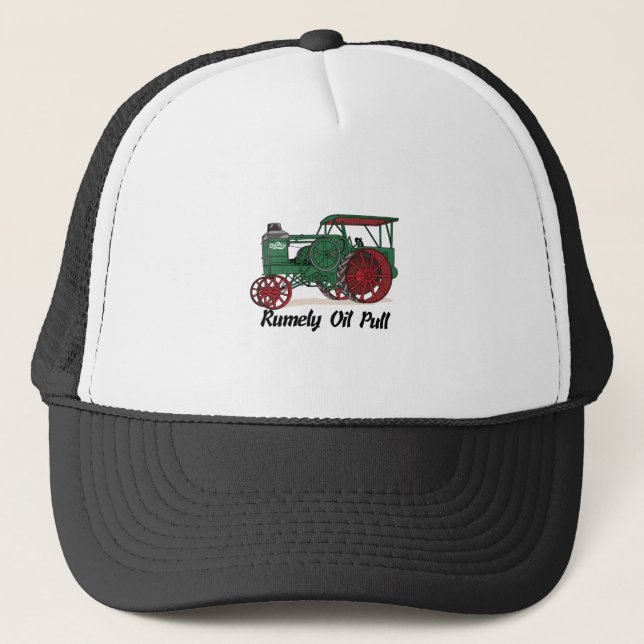 Casquette Tracteur de traction d'huile de Rumely (Devant)