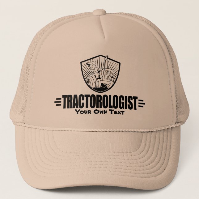 Casquette Tracteur drôle (Devant)