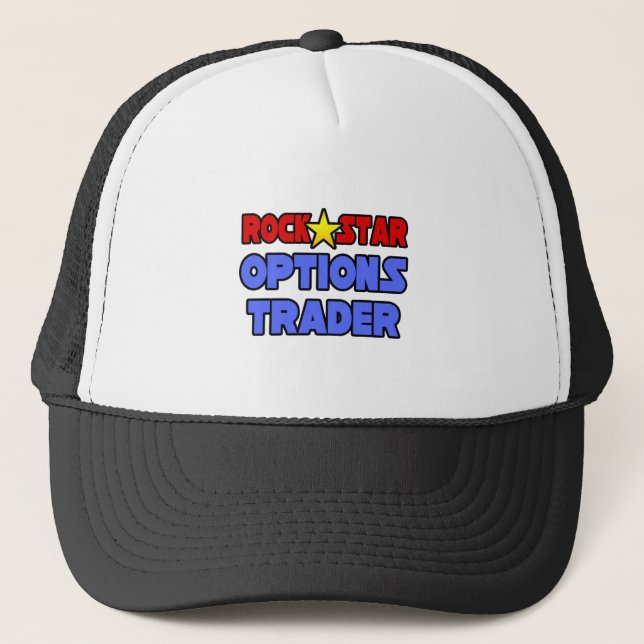 Casquette Trader Options Rock Star (Devant)