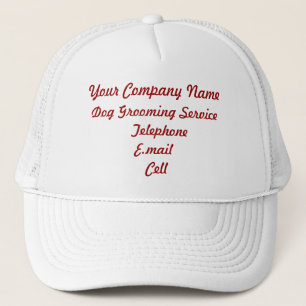 CASQUETTE TRADES - DOG GROOMING