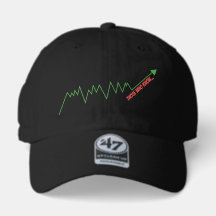 Trading Mindset Hat | Market Growth Minimal Chart