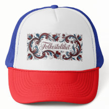 Traditional Norwegian Telemark Rosemaling Folkesto