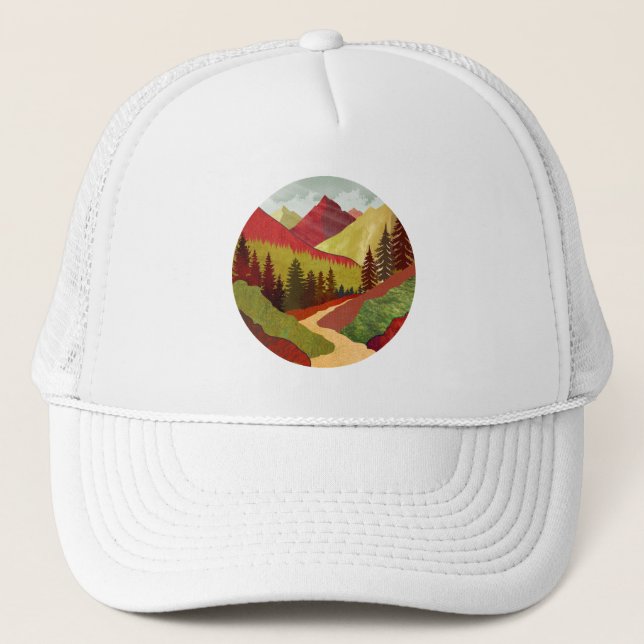 Casquette Trail Vers Le Ciel (Devant)