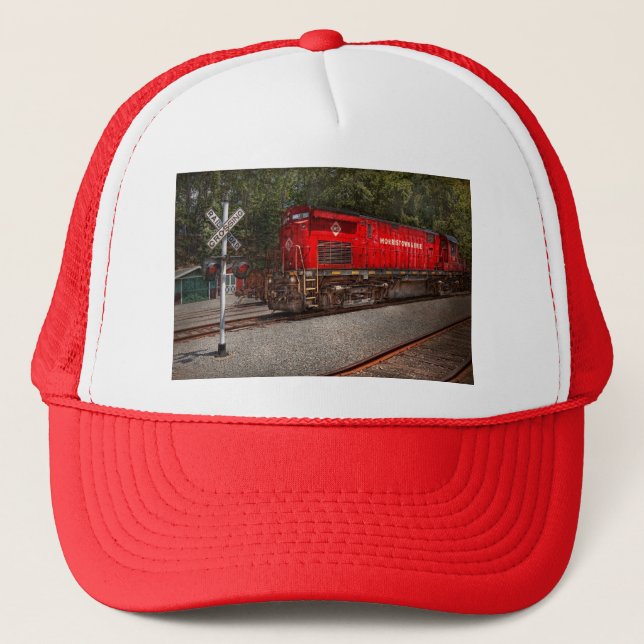 Casquette Train - diesel - Morristown Erie (Devant)