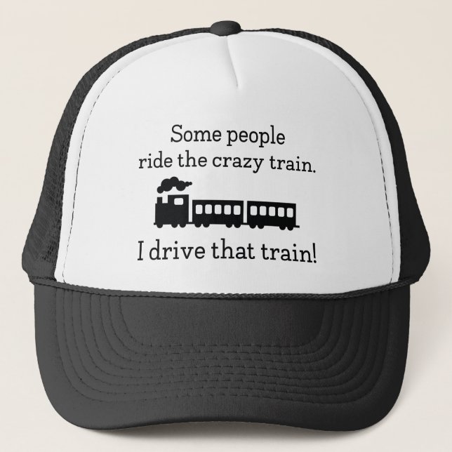 Casquette Train fou (Devant)