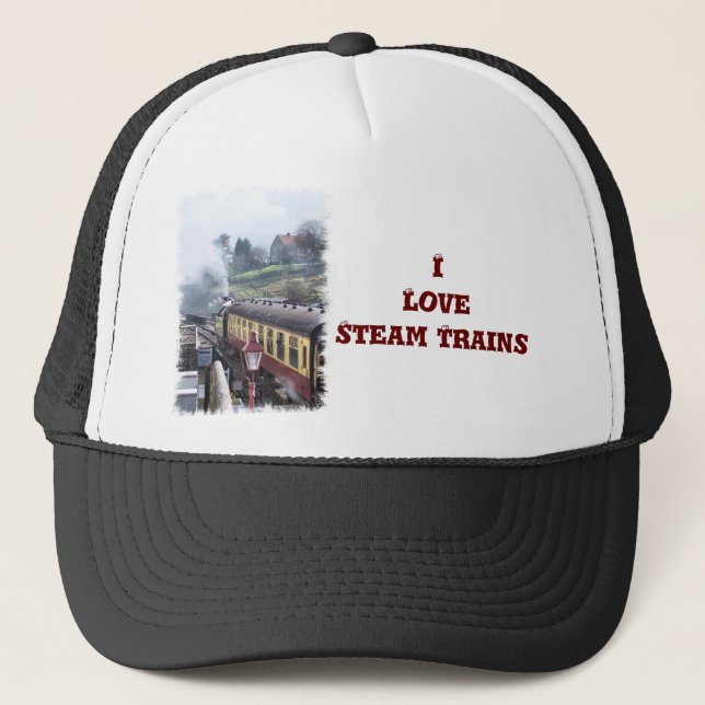 CASQUETTE TRAINS À VAPEUR (Devant)