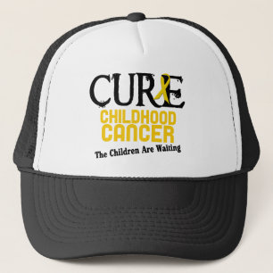 Casquette TRAITEMENT de conscience de Cancer d'enfance