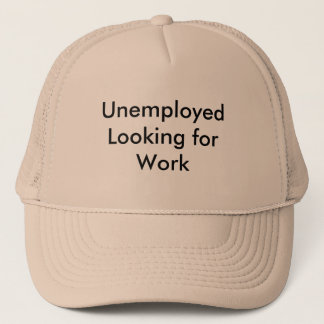 Casquette Travail de recherche sans emploi