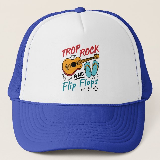 Casquette Traverser les tongs et les tongs (Devant)