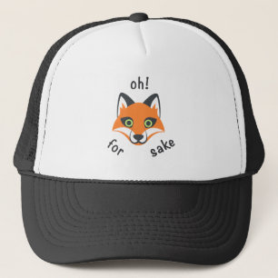 Casquette Trendy Oh ! Pour Fox Sake, expression dessin Emoji