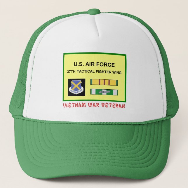 Casquette trente-septième VÉTÉRINAIRE de GUERRE de VIETNAM (Devant)