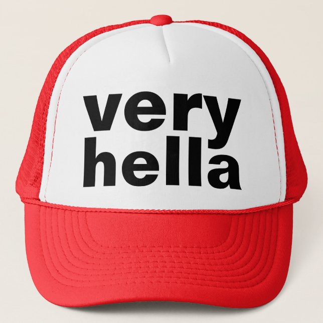 Casquette très hella (Devant)