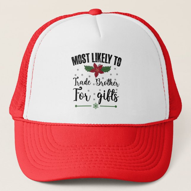 Casquette Très Probable De Commerce Fraternité Pour Cadeaux  (Devant)