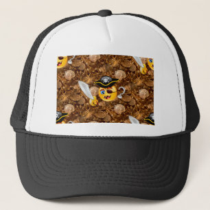 Casquette trésor pirate emoji