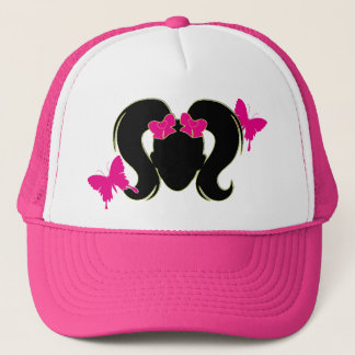 Casquette Tresses roses