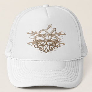 Casquette tribal gai de coeur