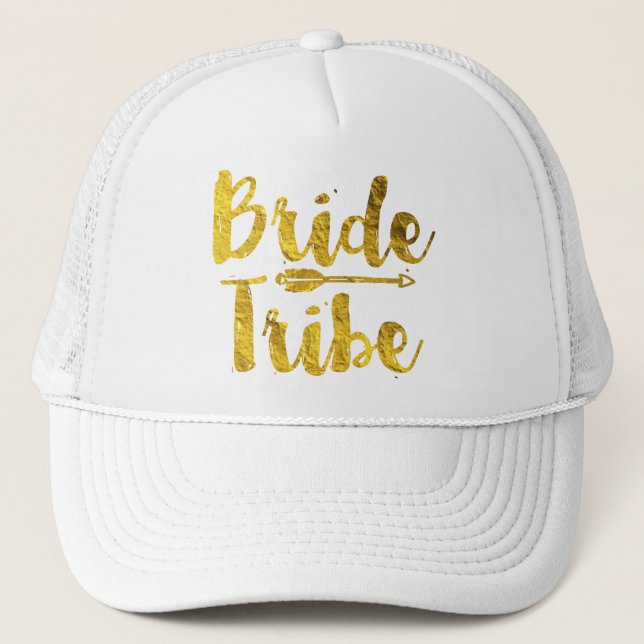 Casquette Tribe de mariée (Devant)