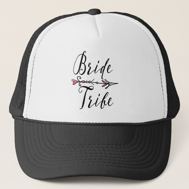 Casquette Tribe de mariée avec chapeau de camion à flèche (Devant)