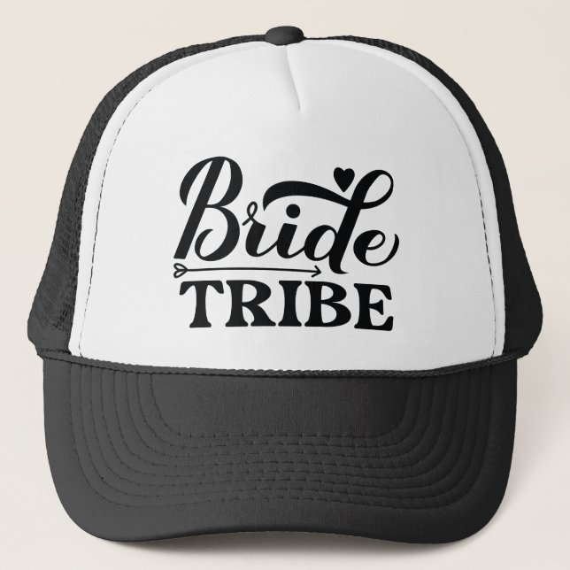 Casquette Tribu de mariée (Devant)
