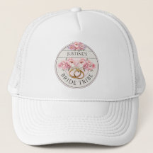 Tribu de mariée fleurs personnalisées