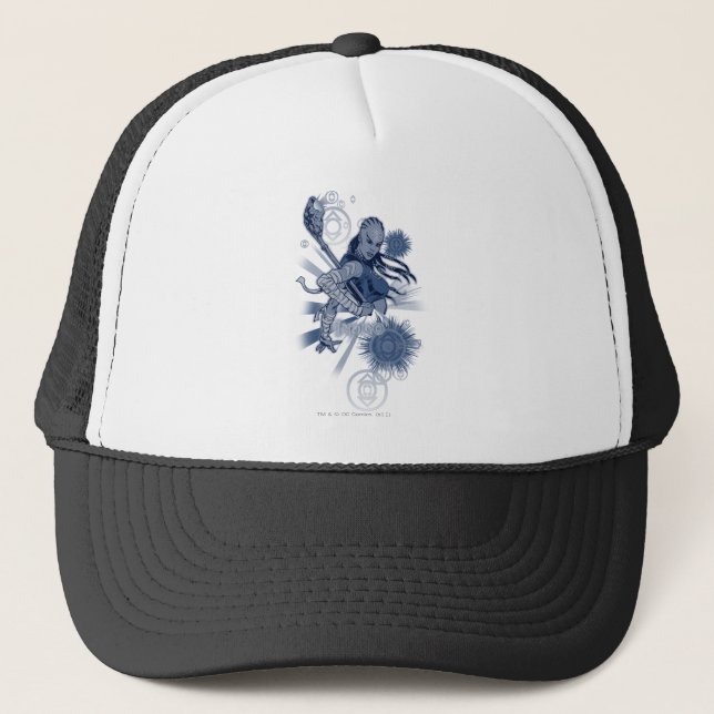 Casquette tribu Indigo 10 (Devant)