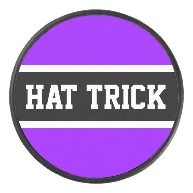 CASQUETTE TRICK Fun Bright Purple Blanc Blancs Noi (Devant)