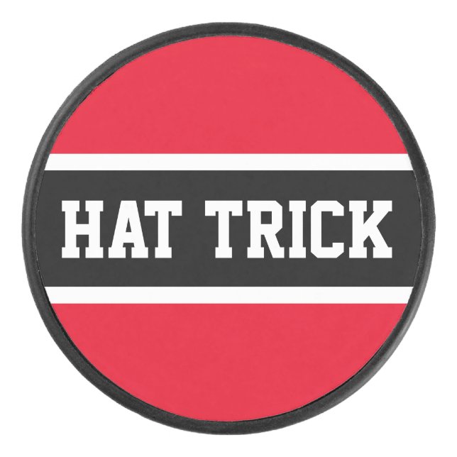 CASQUETTE TRICK Sporty Bright Red Black White Stri (Devant)