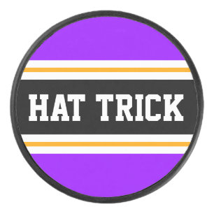 CASQUETTE TRICK Vivid violet noir blanc rayures ja