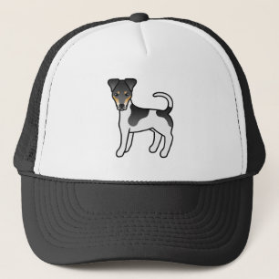Casquette Tricolor Smooth Fox Terrier Chien de Dessin Animé
