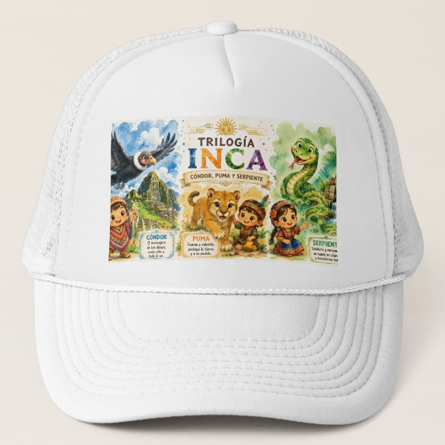 CASQUETTE TRILOGIA ANDINA PARA NIÑOS (Devant)