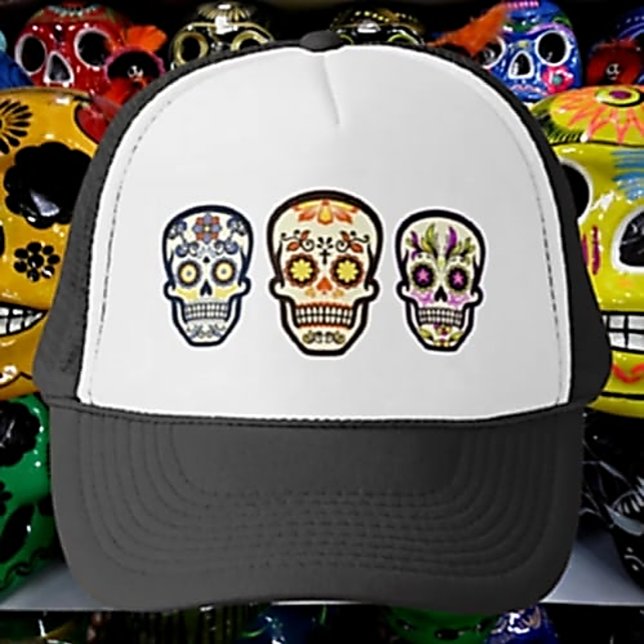 Casquette Trio Crâne de Sucre (Créateur téléchargé)