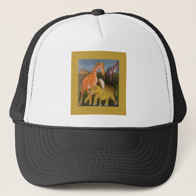 Casquette Trio d'art africain (Devant)