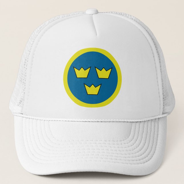 Casquette Trois couronnes suédoises (Devant)