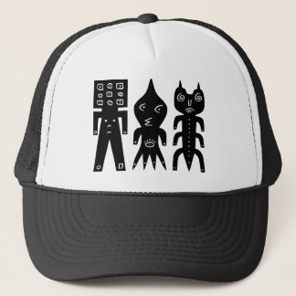Casquette Trois monstres