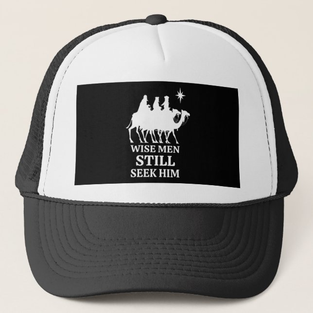 Casquette Trois Rois Hommes Sages Le Cherchent Encore (Devant)