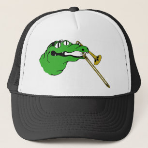 Casquette TROMBONE de vitesse d'alligator aucuns mots