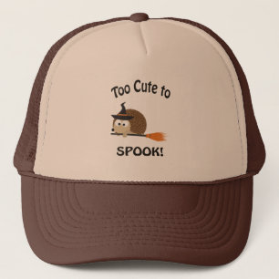 Casquette Trop Mignonne Pour Parler ! Hedgehog Witch